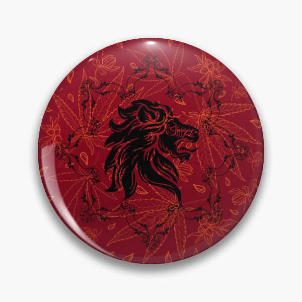 Item preview, Red Harvest Lion Print designed and sold by Lylabean22.