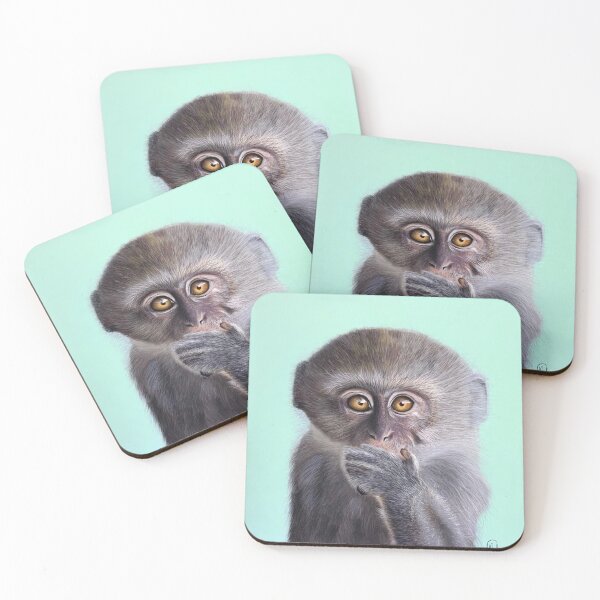 Item preview, Surprised Monkey designed and sold by KristenYoungArt.