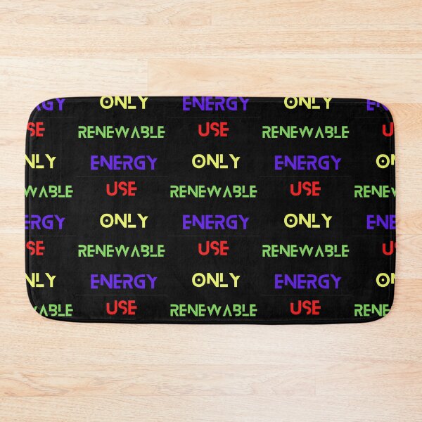 Item preview, Use Only Renewable Energy designed and sold by BaZaar from TakE a LooK.