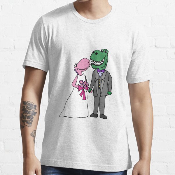 bride dinosaur shirt