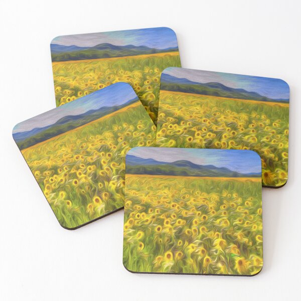 Item preview, Sunflower Summer Texture Art designed and sold by Londonimages.