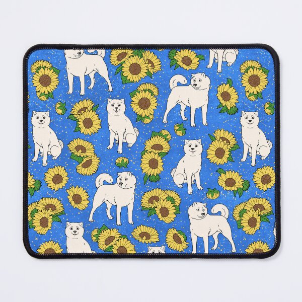 Item preview, Full Body White Hokkaido and Himawari Sunflowers Pattern (All-Over Print) designed and sold by HokkaidoHANA.