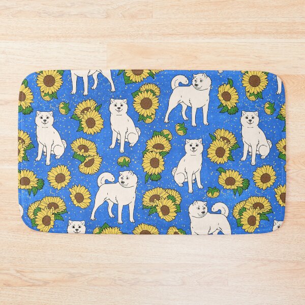 Item preview, Full Body White Hokkaido and Himawari Sunflowers Pattern (All-Over Print) designed and sold by HokkaidoHANA.