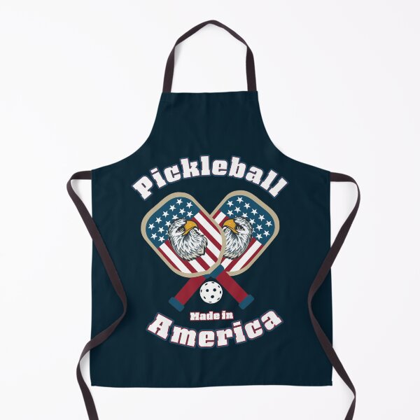 Item preview, Funny Pickleball Patriotic Shield, Ball And Racquets  designed and sold by OliviaGbyKyro.