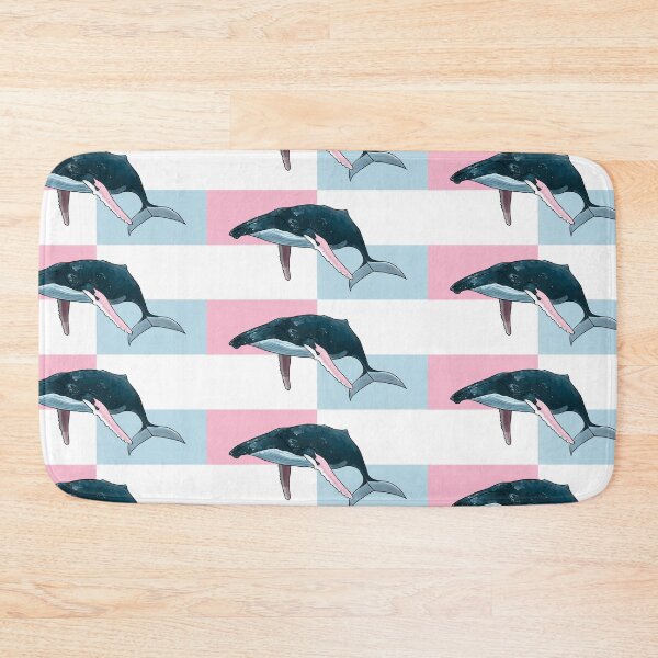 Item preview, Transgender whale trans pride flag  designed and sold by kylepeterart.