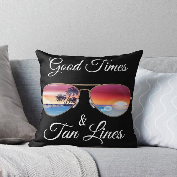 Item preview, Good Times Tan Lines Beach Life Funny Summer Vacation Gift designed and sold by Paula Helit.
