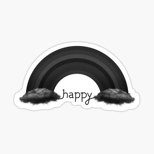 Happy Rainbow Sticker