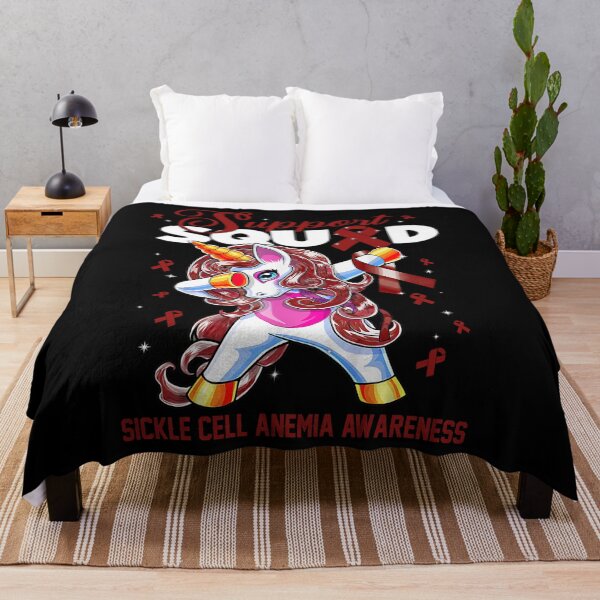 Item preview, Cute Unicorn Support Squad Sickle Cell Anemia Awareness Men Women Kid designed and sold by tenjun16.