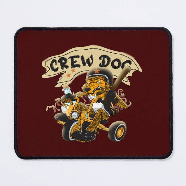 Item preview, Crew Dog Motorbike Driver Rider designed and sold by vibeno1.
