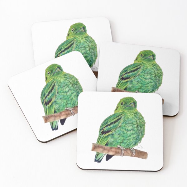 Item preview, Green Eurylaime - pastel version designed and sold by SylvieG18.