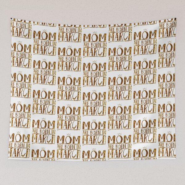 Item preview, Mom's Queens mom are born in march  designed and sold by bestdesign4u.