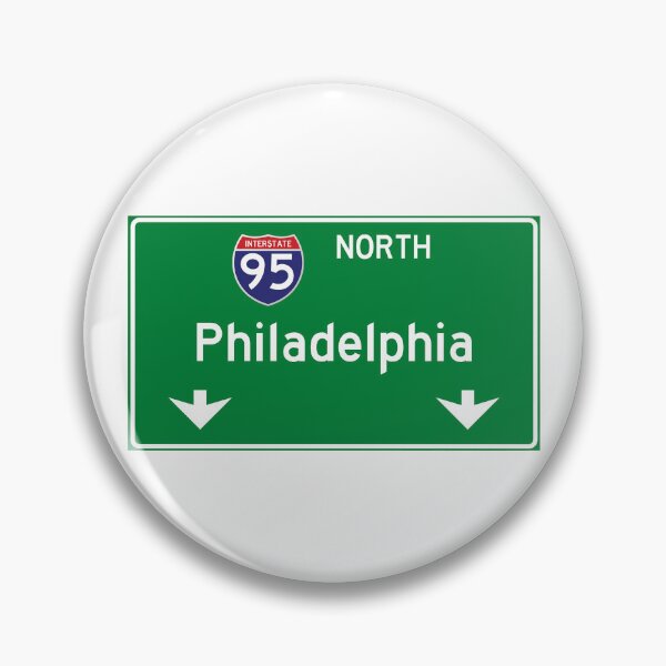 Item preview, Philadelphia I95 Highway Sign designed and sold by Cityscape-Guy.