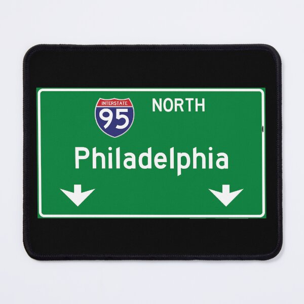Item preview, Philadelphia I95 Highway Sign designed and sold by Cityscape-Guy.