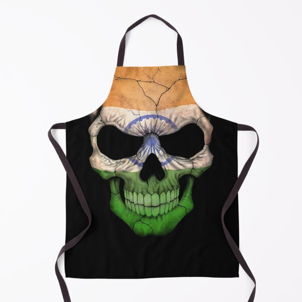 Item preview, Indian Flag Skull designed and sold by JeffBartels.