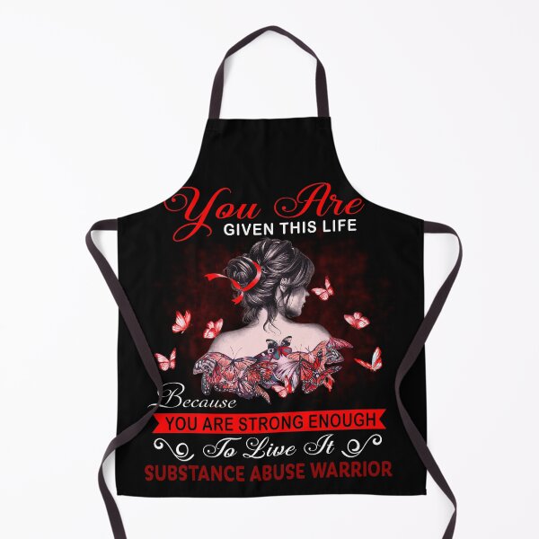 Item preview, You Are Strong Enough To Live It Substance Abuse Warrior designed and sold by Kohend.