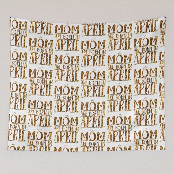 Item preview, Mom's Queens mom are born in april  designed and sold by bestdesign4u.
