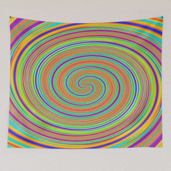 Item preview, Colorful Psychedelic Spiral designed and sold by KaSaPo.