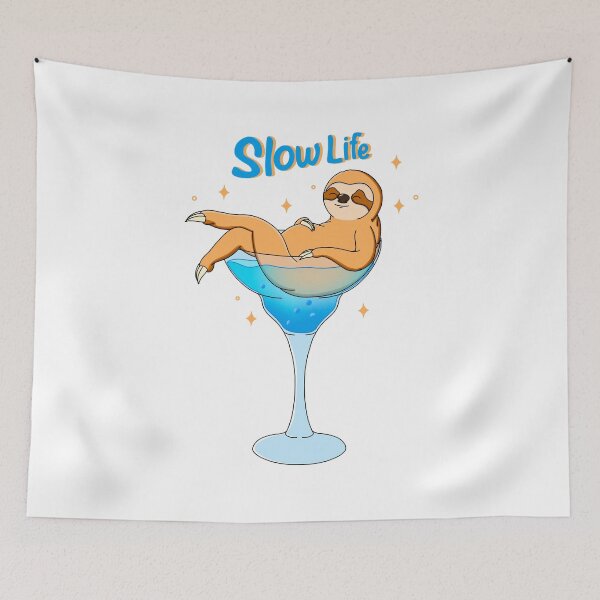 Item preview, Sloth Slow Life designed and sold by Kimprut.