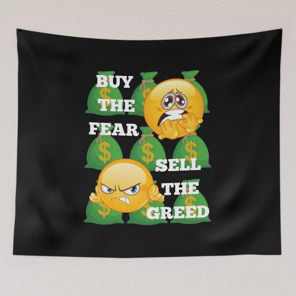Item preview, Buy the Fear, Sell the Greed designed and sold by tradeculture143.