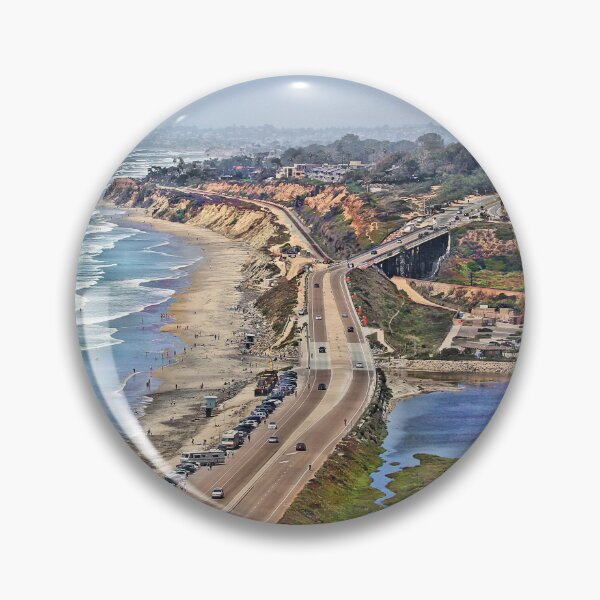 Item preview, Torrey Pines Coastline designed and sold by Jane Girardot.