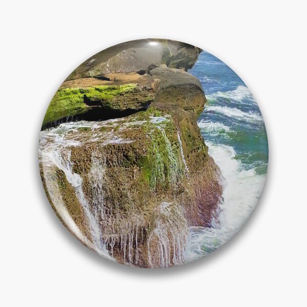 Item preview, Receding Wave off Sunset Cliffs designed and sold by Jane Girardot.