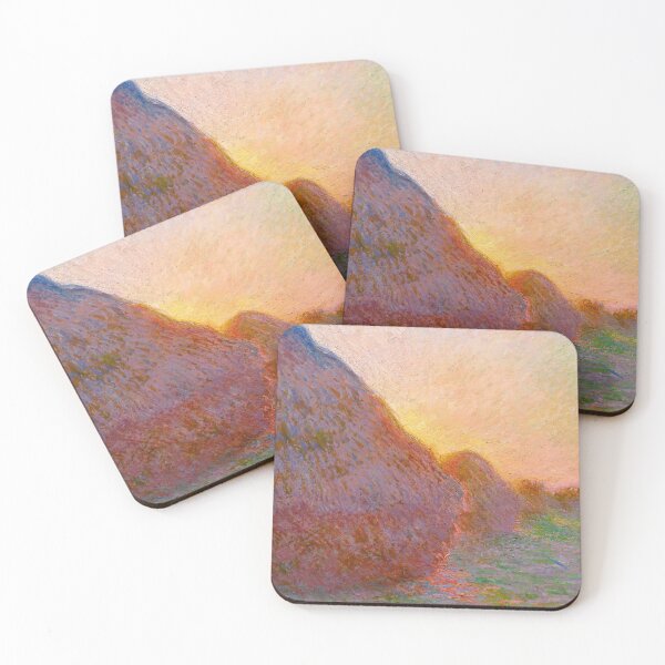 Item preview, Claude Monet haystack scenery designed and sold by Crep Customs.