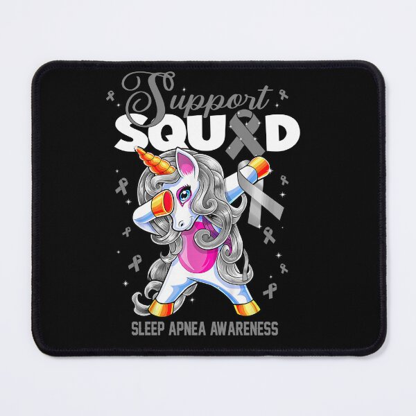 Item preview, Cute Unicorn Support Squad Sleep Apnea Awareness Men Women Kid designed and sold by tenjun16.