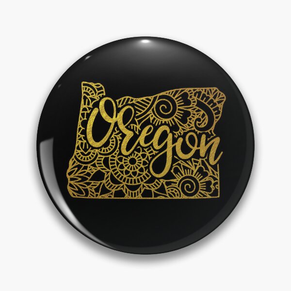 Item preview, Oregon Gold Map designed and sold by OutcastBrain.