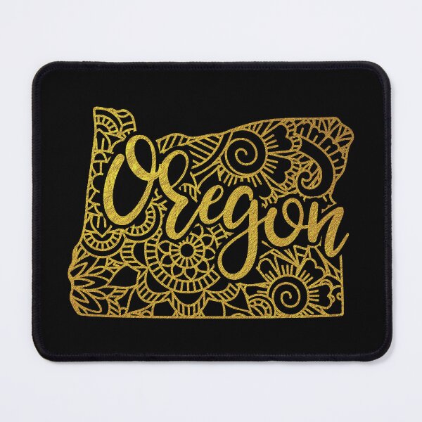 Item preview, Oregon Gold Map designed and sold by OutcastBrain.