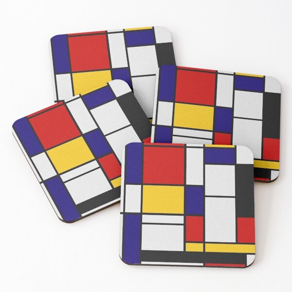 Item preview, Piet Mondrian Geometric abstract art -  designed and sold by Crep Customs.