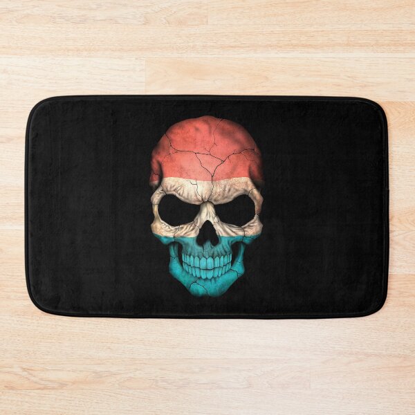 Item preview, Luxembourg Flag Skull designed and sold by JeffBartels.