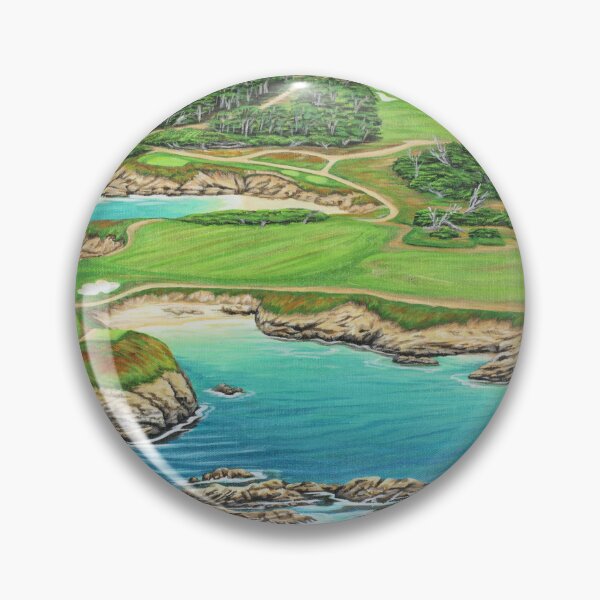 Item preview, Pebble Beach 15th Hole-South designed and sold by Jane Girardot.