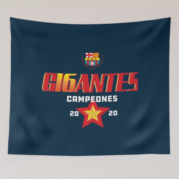 Item preview, Gigantes campeon 2020 BSC, Barcelona de Guayaquil Futbol ecuatoriano Camiseta clásica designed and sold by KaijsoUoja.