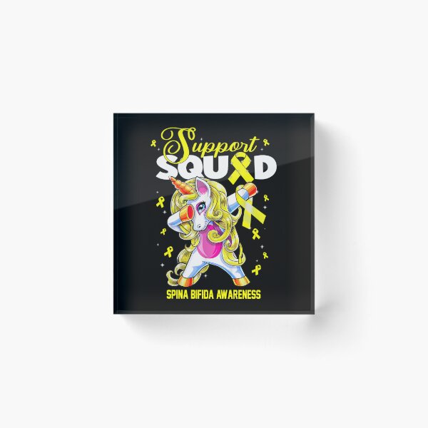 Item preview, Cute Unicorn Support Squad Spina Bifida Awareness Men Women Kid designed and sold by tenjun16.