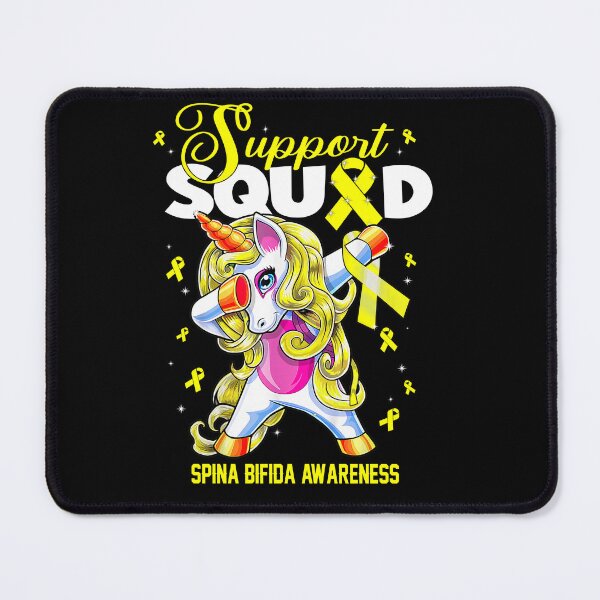 Item preview, Cute Unicorn Support Squad Spina Bifida Awareness Men Women Kid designed and sold by tenjun16.
