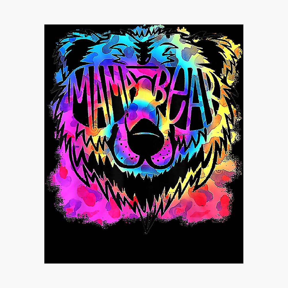 Mama Bear - tie dye