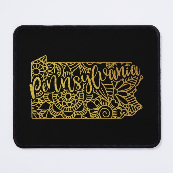 Item preview, Pennsylvania Gold Map designed and sold by OutcastBrain.