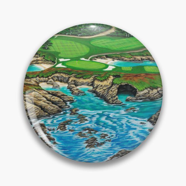 Item preview, Pebble Beach 15th Hole-North designed and sold by Jane Girardot.