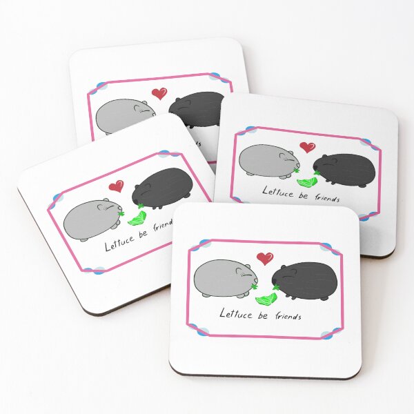 Item preview, Guinea Pig Lettuce be Friends designed and sold by Lenceloch.