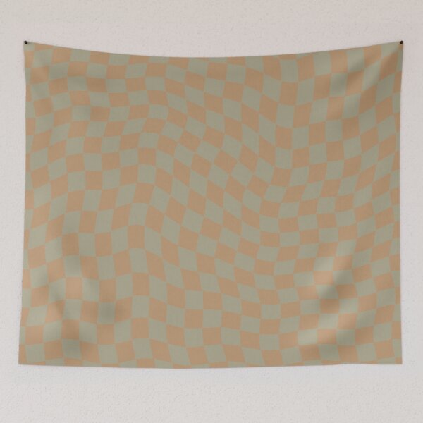 Item preview, Checkered Wavy Squares  designed and sold by ind3finite.