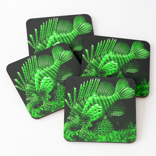Item preview, green butterfly fish designed and sold by Tiziza.