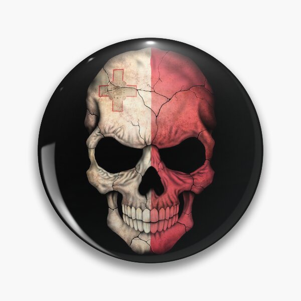 Item preview, Maltese Flag Skull designed and sold by JeffBartels.