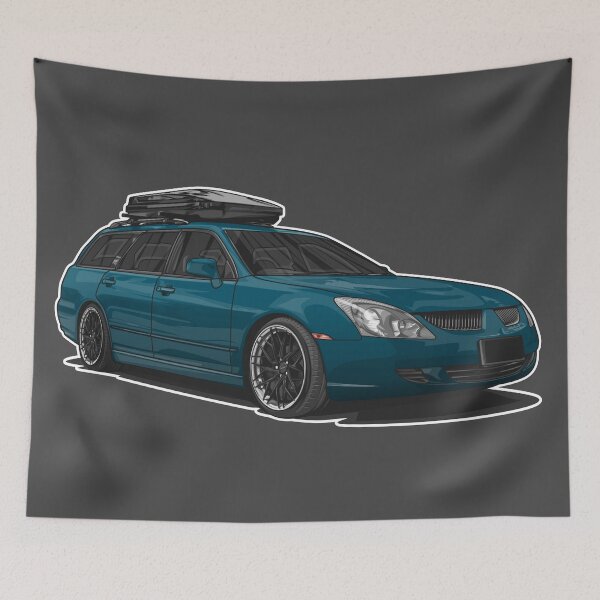 Item preview, MAGNA ES WAGON // AUTO BODY WORK BLUE designed and sold by carvect-id.