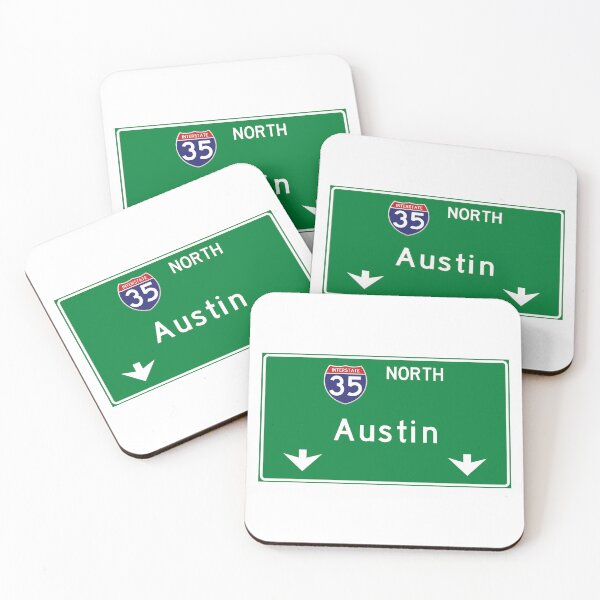 Item preview, Austin Interstate 35 Highway Sign designed and sold by Cityscape-Guy.