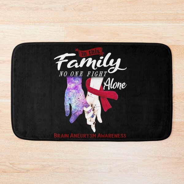 Item preview, In This Family No One Fights Alone BRAIN ANEURYSM Awareness designed and sold by Mnrshirley.