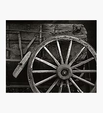 Wagon Wheel Photographic Print