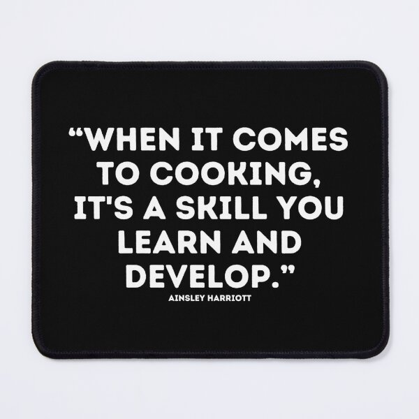 Item preview, ainsley harriott quote designed and sold by adelferhat.