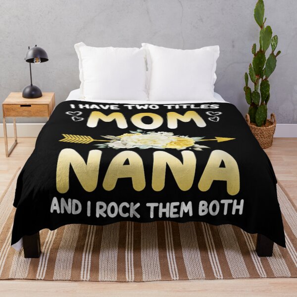 Item preview, Womens I Have Two Titles Mom And Nana Shirt Mothers Day designed and sold by ElizabethxJime.