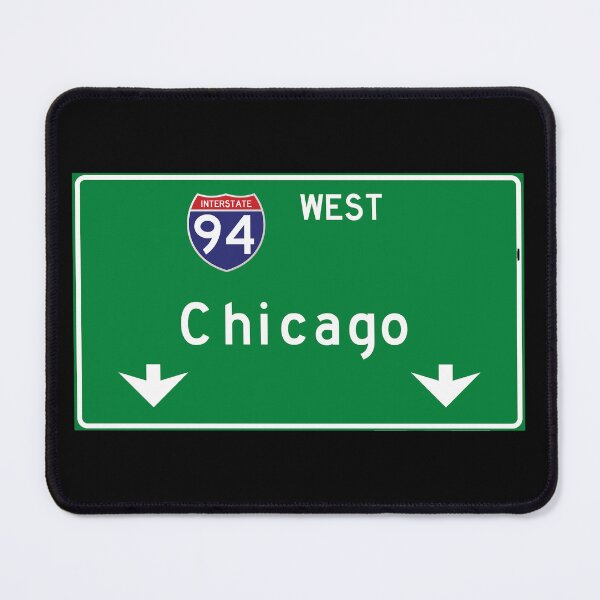 Item preview, Chicago Interstate 94 Highway Sign designed and sold by Cityscape-Guy.