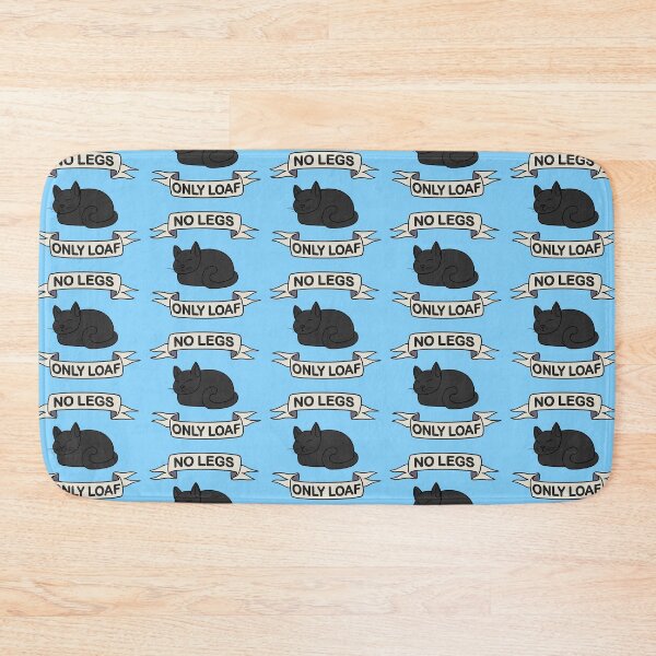 Item preview, No Legs, Only Loaf! - Black cat designed and sold by RainbowDogma.
